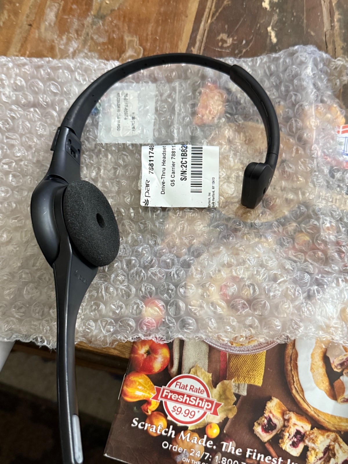 NEW 3M/PAR G5 Wireless Drive Thru Headset *NO POD/BATTERY NEW 3M/PAR G5 Wireless Drive Thru Headset *NO POD/BATTERY