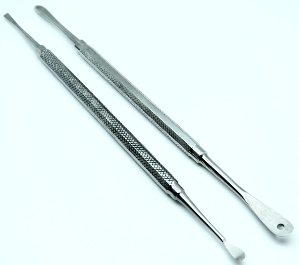 2 Pcs New Periosteal Elevator Kit Dental Surgical Pro Instrument Molt P9A & P24G