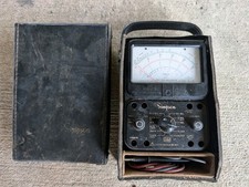 Simpson 260 Series 7 Handheld Analog Multimeter With Leads and Case  Untested picture