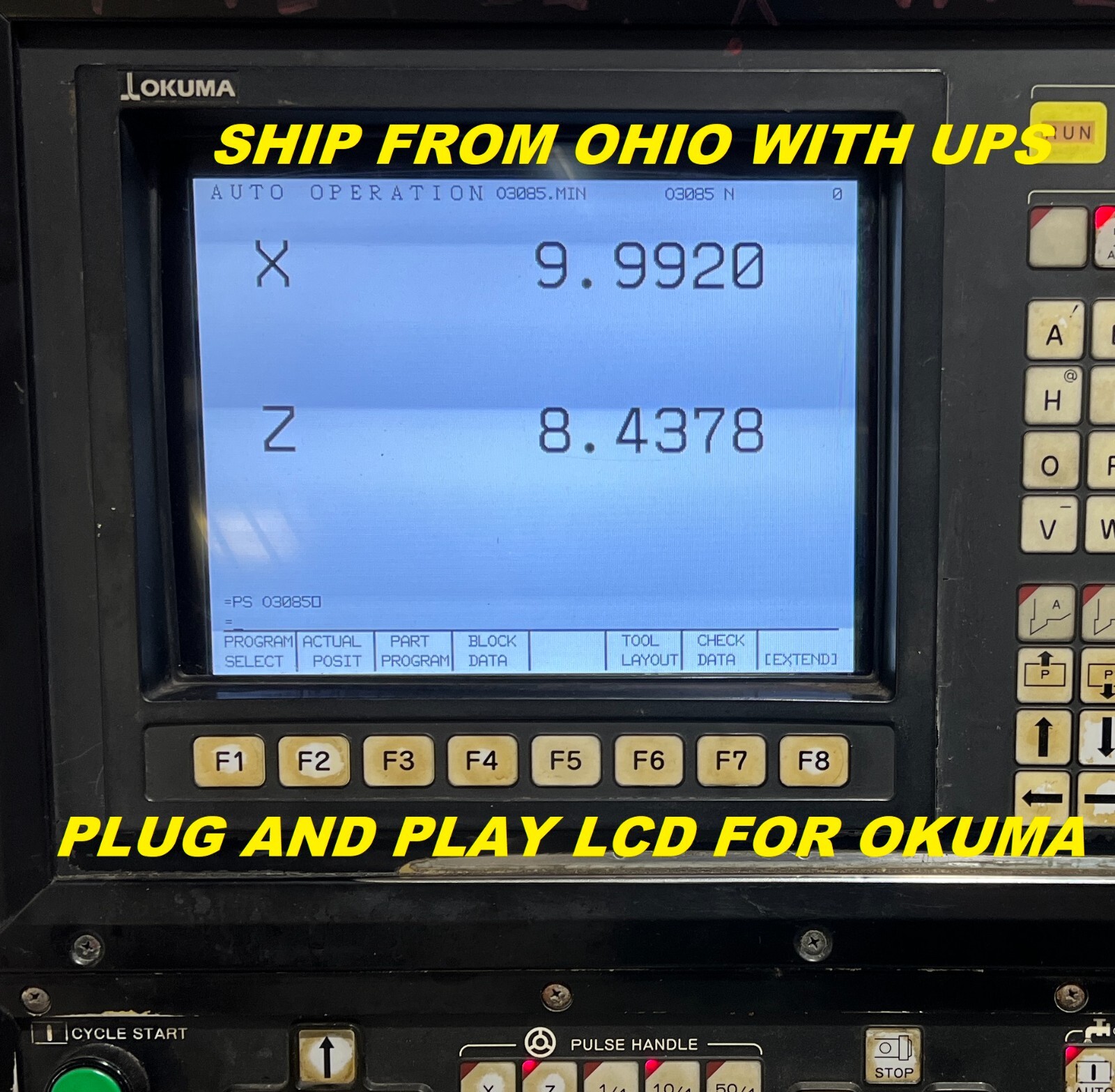 OKUMA E0105-800-144 E0105-800-135 E0105-800-138 REPLACEMENT MONOCHROME OKUMA E0105-800-144 E0105-800-135 E0105-800-138 REPLACEMENT MONOCHROME