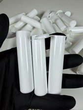 100 pc Pre-Roll Tubes Pop Top Joints BPA Free 3'' White Tubes picture