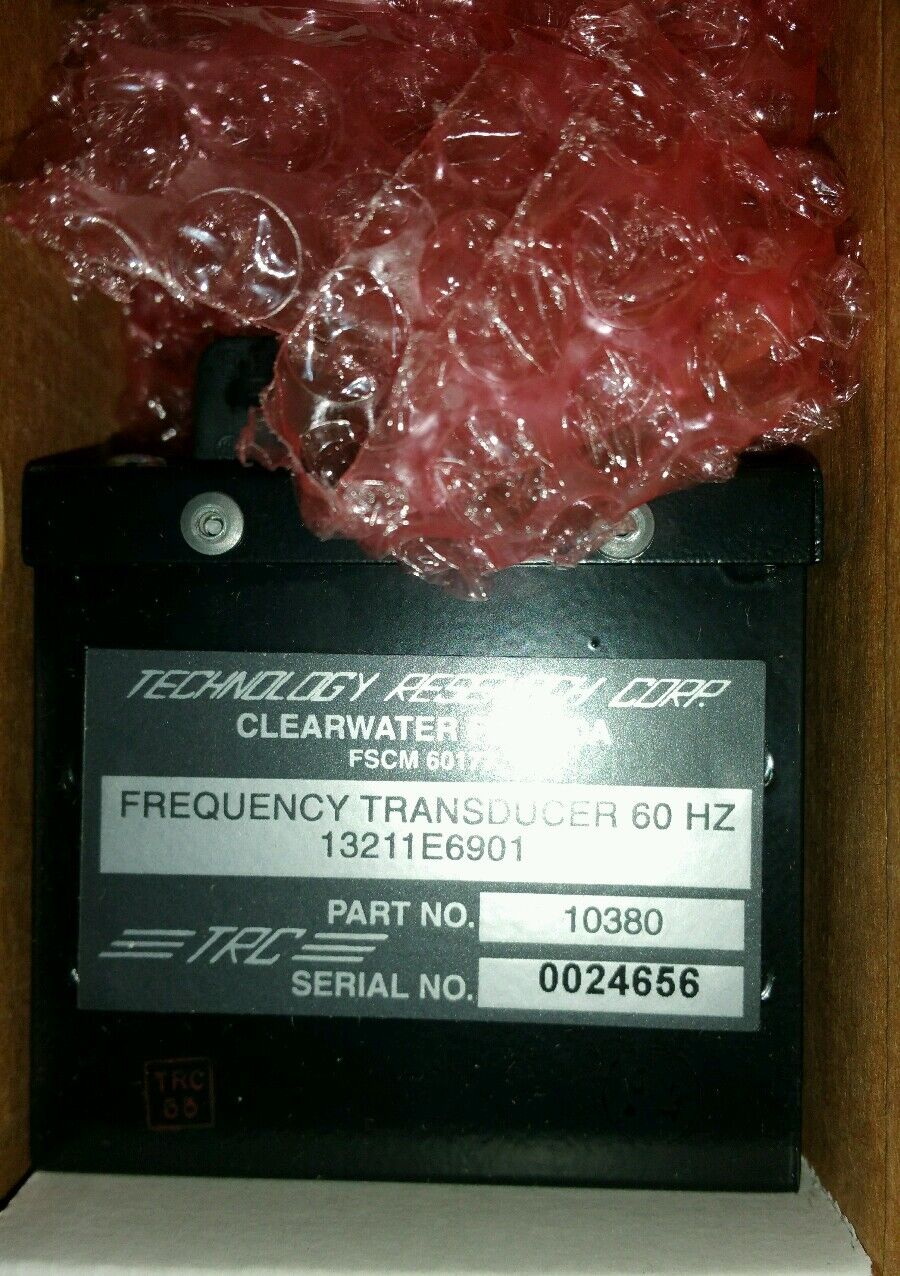 Frequency Transducer 60 HZ 13211E6901 P/N 10380