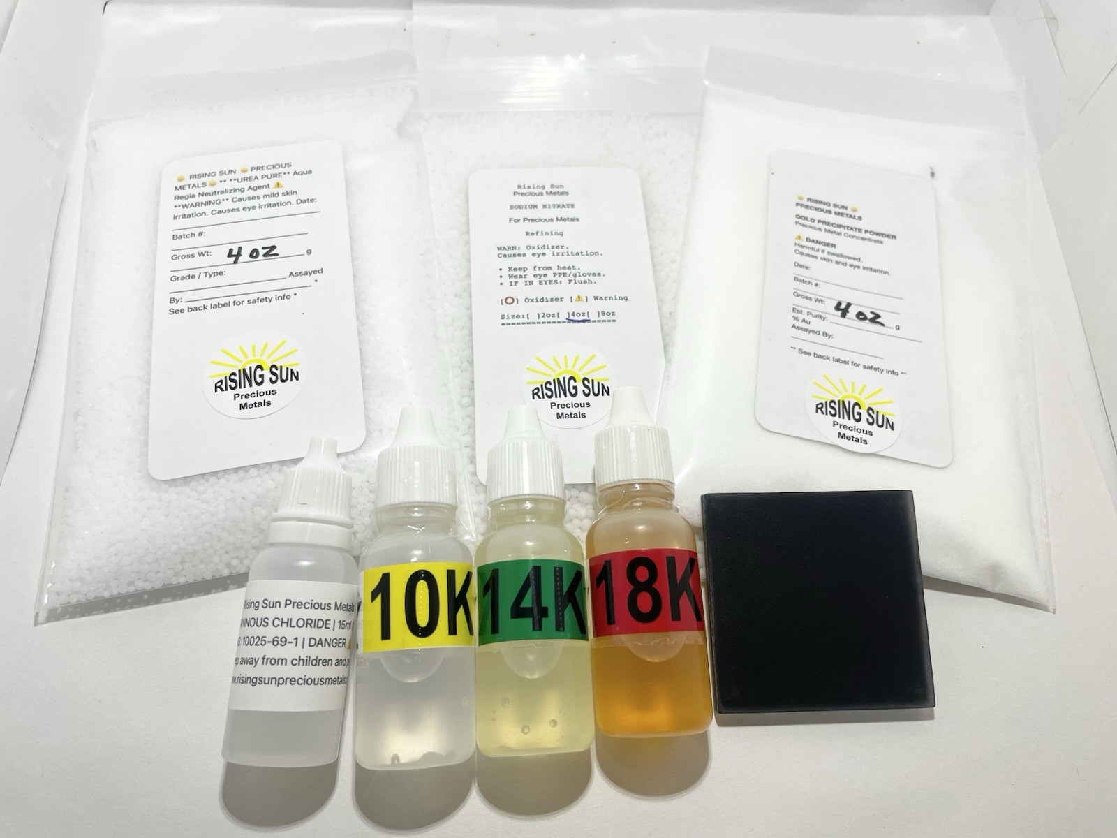 Ultimate Gold TestingPrecipitation & Refining Complete Kit Ultimate Gold TestingPrecipitation & Refining Complete Kit