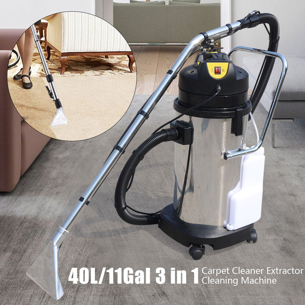 40L Pro Carpet Cleaning Machine Upholstery Sofa Curtain Cleaner Vacuum Extractor