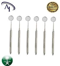 Dental Mouth Mirror Front Surface # 5 (Pack of 6) With Handle by Wise instrument picture