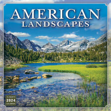 Sellers Publishing American Landscapes 2024 Wall Calendar w picture