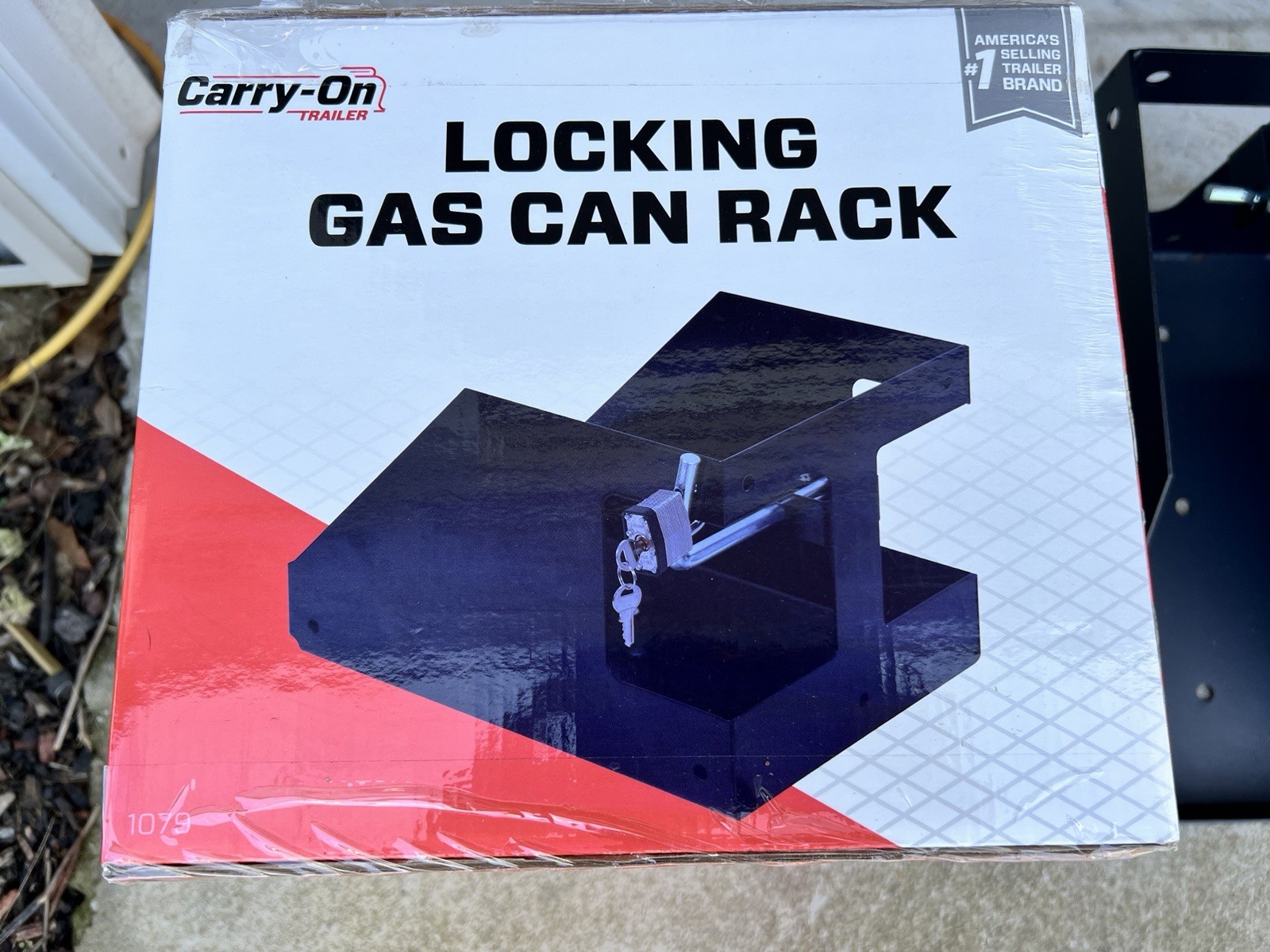 Carry-On Locking Gas Can Rack Carry-On Locking Gas Can Rack