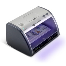 AccuBANKER LED430 6-Point Counterfeit Detector Multi Currency w/stand, UL Listed picture