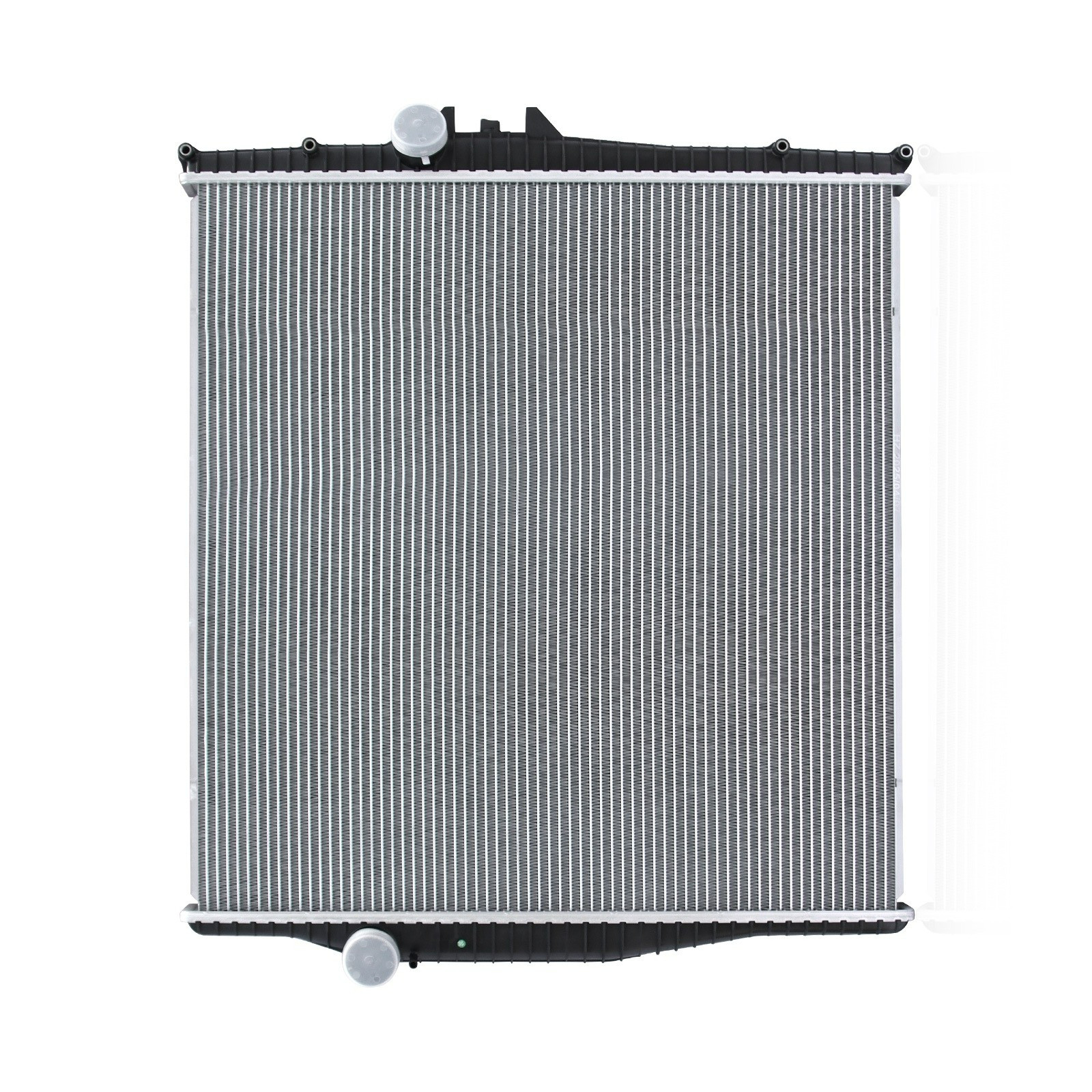 2 Row Aluminum Radiator Fits Volvo VNL VN VNL VNM Trucks - No oil Cooler