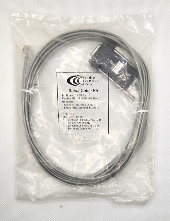 Copley Controls Corp Serial Cable Kit 84-00064-000 Rev C Copley Controls Corp Serial Cable Kit 84-00064-000 Rev C