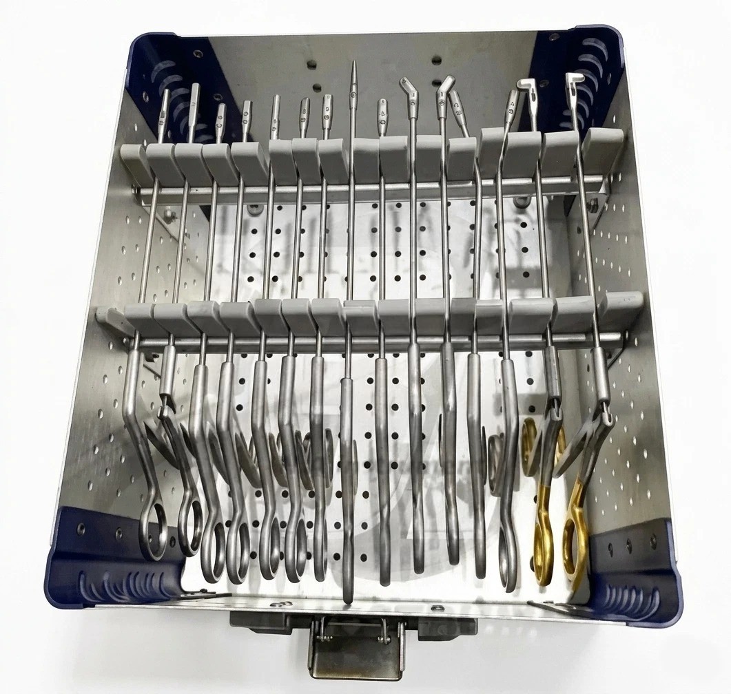Arthroscopy Forceps Set knee surgery set 15 pcs with sterilization Box