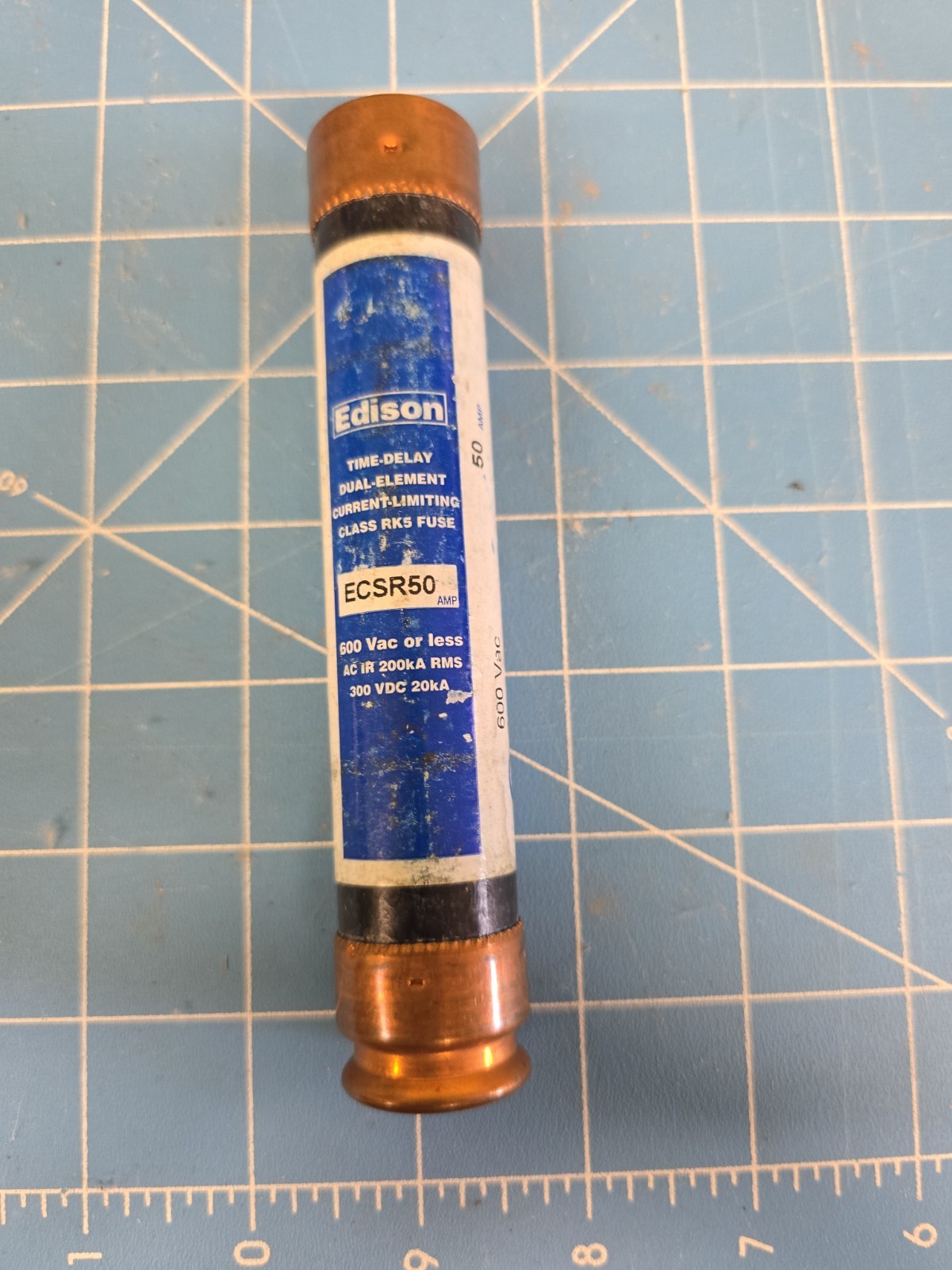 Edison ECSR50 50 AMP FUSE Edison ECSR50 50 AMP FUSE