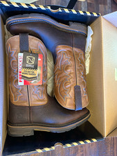 Noble Outfitters Men's Operator Hammer Square Toe Work Boots 10W Wide MPN 65034 picture