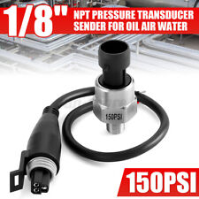 5V 1/8''NPT 150PSI Steel Fuel Pressure Transducer Sender For Oil Air Wate picture