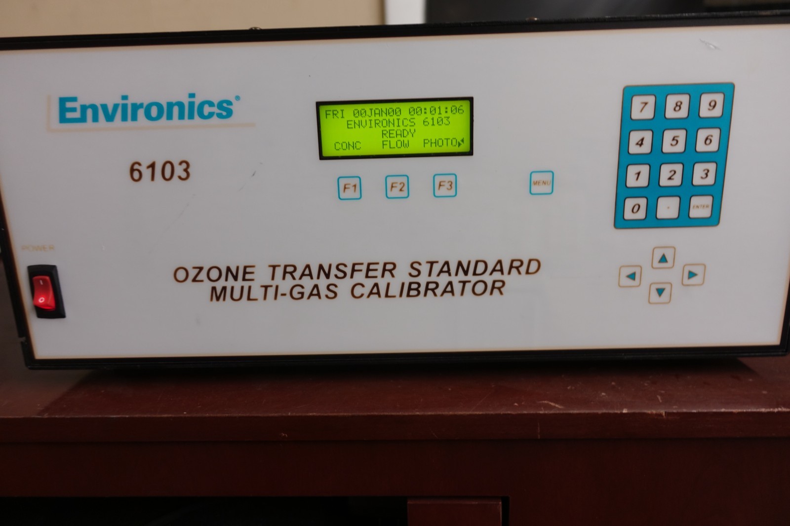 Environics S-6103 Ozone Transfer Standard Multi-Gas Calibrator w/ 2 Thermal MFCs Environics S-6103 Ozone Transfer Standard Multi-Gas Calibrator w/ 2 Thermal MFCs