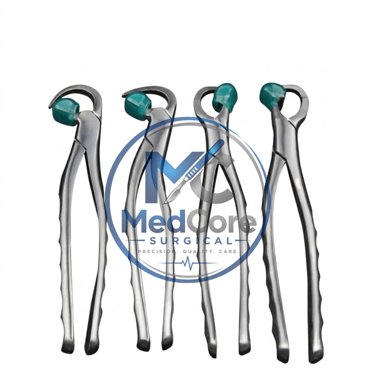 Premium Dental Extraction Forceps Standard Series Set of 4 Pcs (Free 25 Bumpers) Premium Dental Extraction Forceps Standard Series Set of 4 Pcs (Free 25 Bumpers)