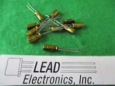 QTY5 NICHICON 4.7UF 50-VOLT RADIAL AUDIO GOLD 50v CAPACITOR UFW1H4R7MDD picture