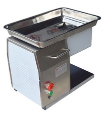 QX 110V 5mm Commercial Stailess Steel Meat Slicer Machine 250kg/h Meat Cutter picture