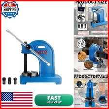 2 Ton Arbor Press 17.32H Heavy Duty Desktop Cast Iron (2T Blue) picture