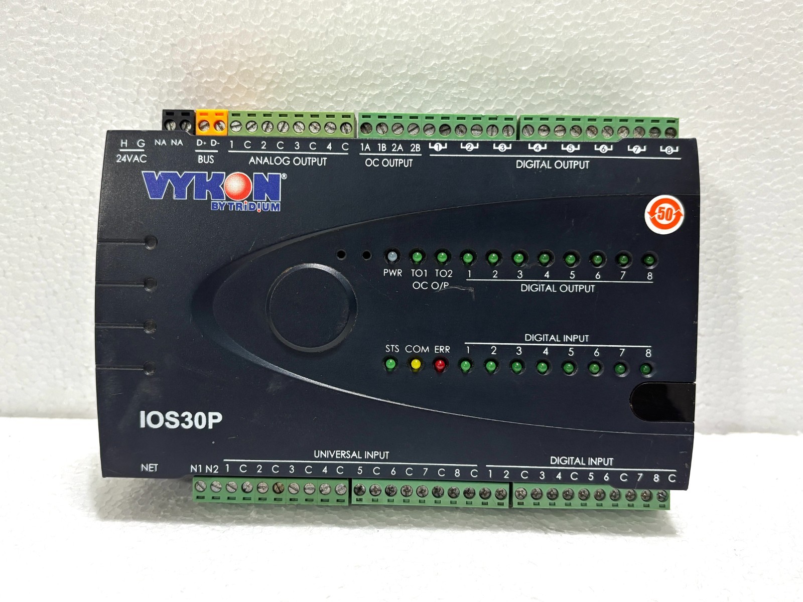 Vykon by Tridium IOS30P Easy I/O Controller