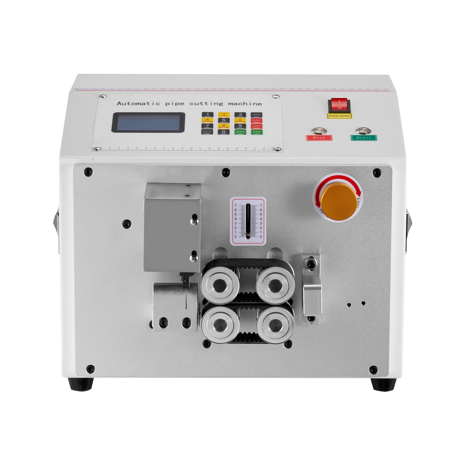 Uimoso Automatic Heat-Shrink Tube Cutting Machine with LCD Screen Uimoso Automatic Heat-Shrink Tube Cutting Machine with LCD Screen