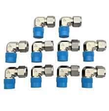 Lot of 10x Swagelok SS-810-2-8 Elbow Tube Fitting, 1/2 in Tube OD x 1/2 in Male picture