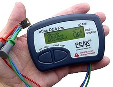 Peak Atlas DCA75 Pro Semiconductor Tester, Light Blue picture