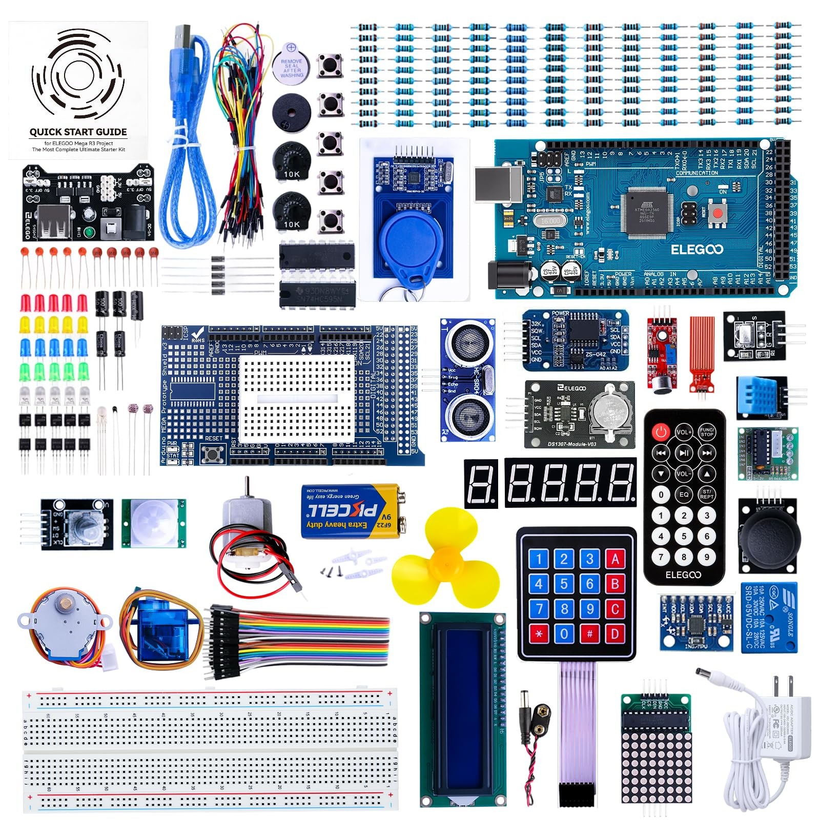 ELEGOO Arduino R3 Starter Kit Full Set