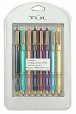 TUL Limited Edition GL Series Metallic Ink Retractable 0.8mm Gel Pens - 8 Pack picture