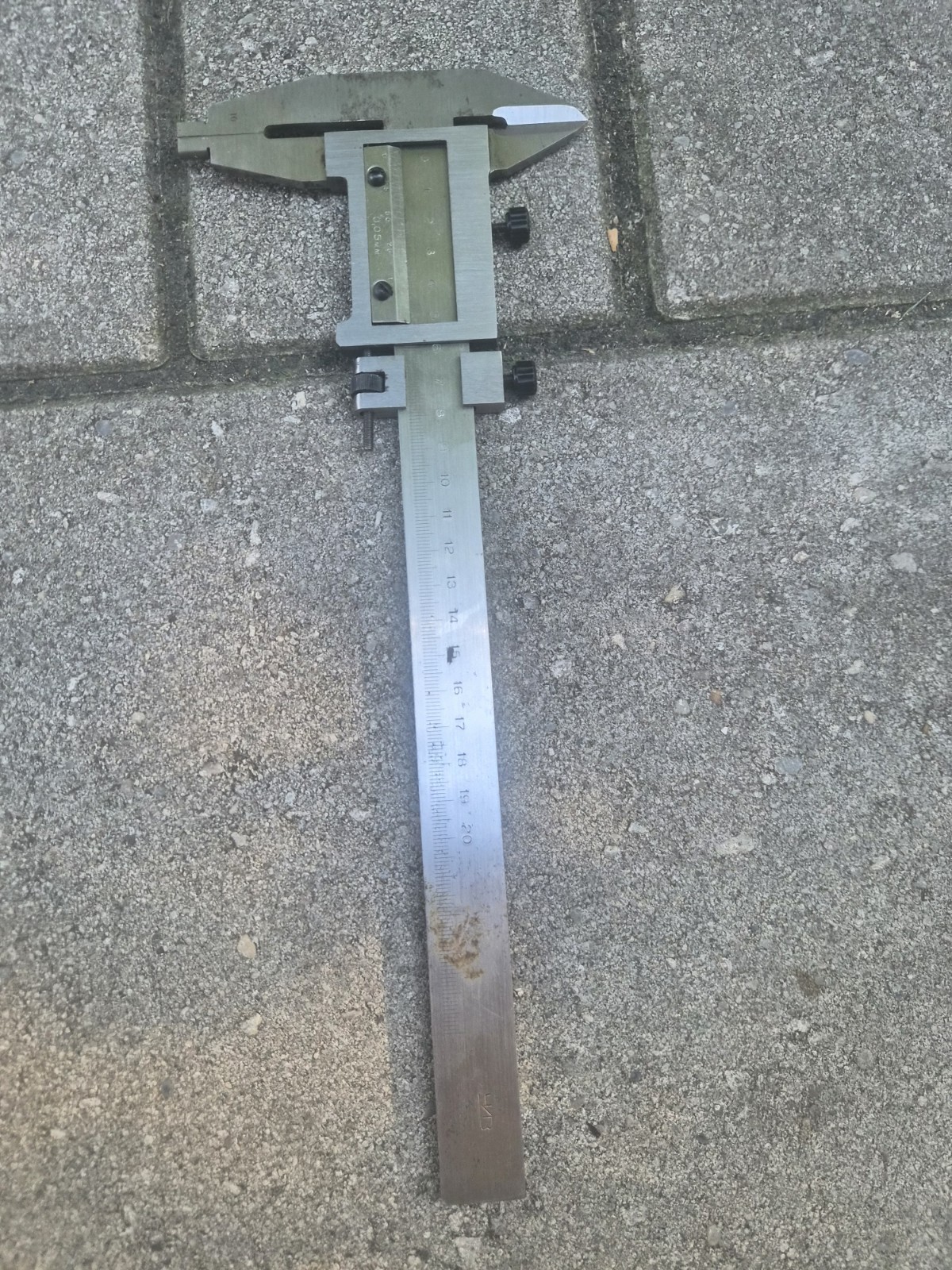 Vintage USSR Soviet Caliper 150mm Vernier Gauge Measuring Tool Pouch Box CCCP