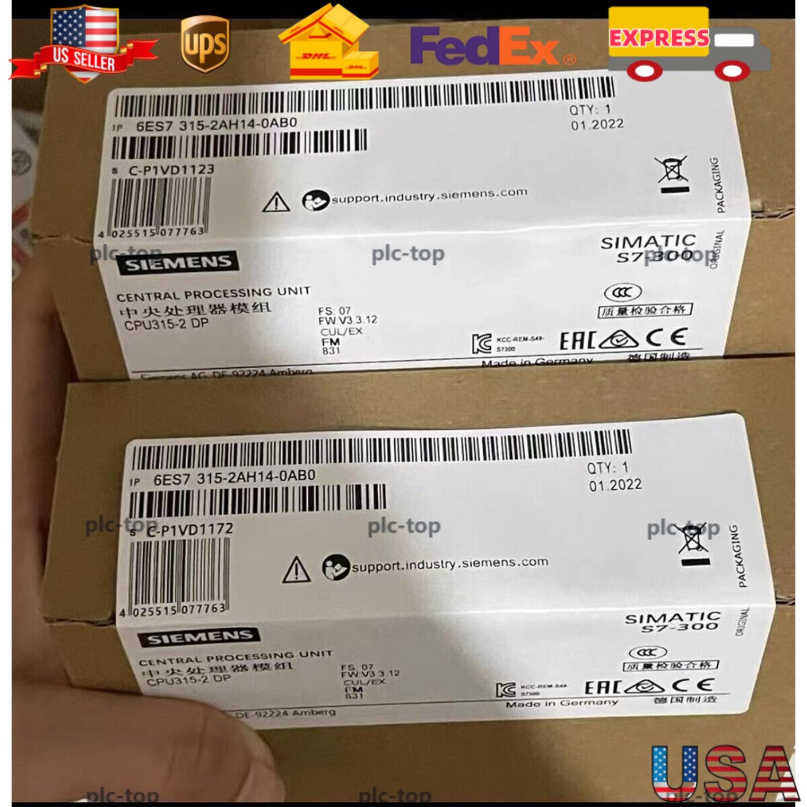 NEWSiemens 6ES7315-2AH14-0AB0 6ES7 315-2AH14-0AB0 US FREE TAX NEWSiemens 6ES7315-2AH14-0AB0 6ES7 315-2AH14-0AB0 US FREE TAX
