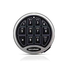 Keypad ONLY-SecuRam Safelogic BackLit Electronic Keypad-Compatibility year 2017+ picture