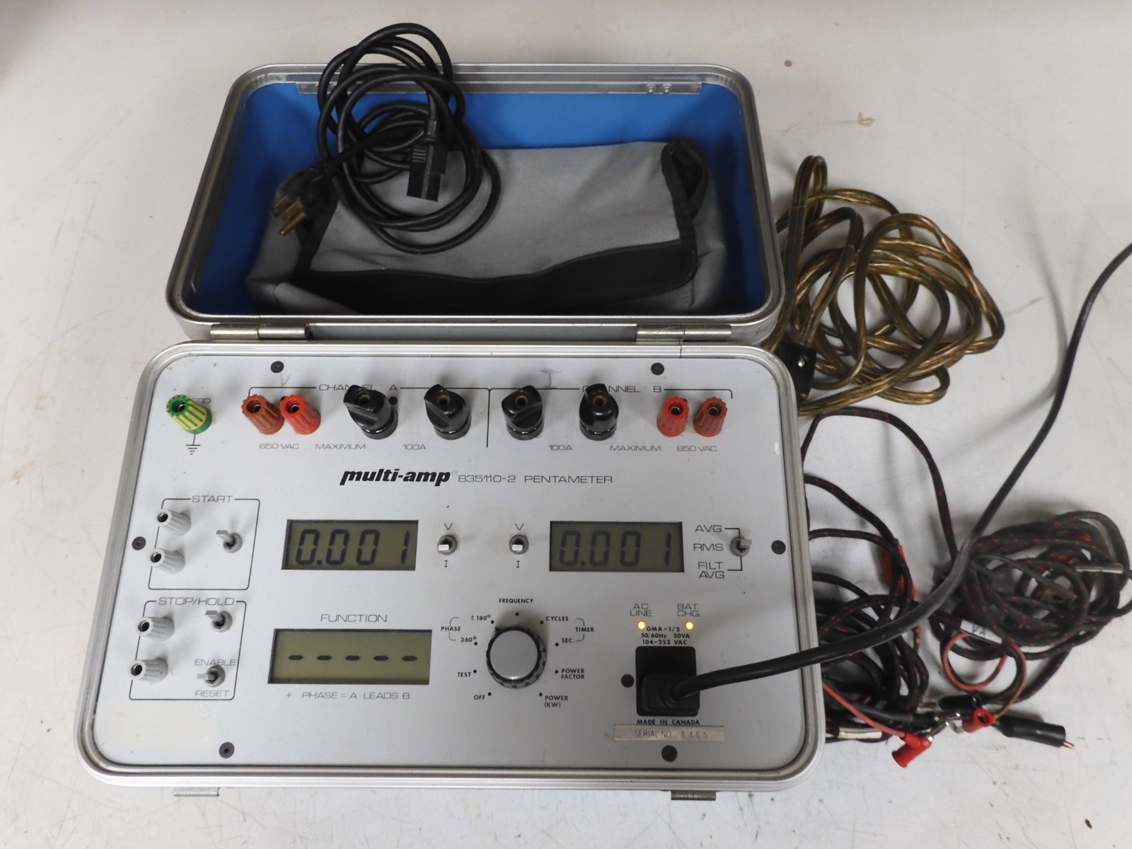 Multi-Amp - model 835110-2 - PENTAMETER - QF59 Multi-Amp - model 835110-2 - PENTAMETER - QF59