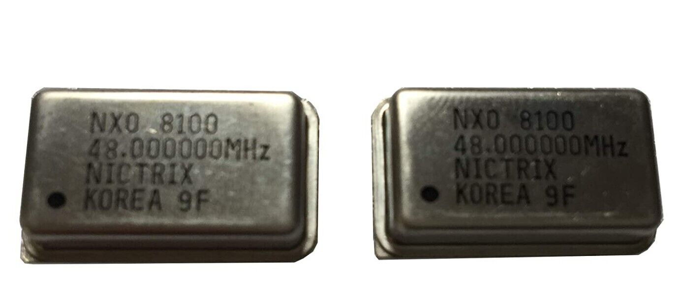 48 Mhz Full Can Footprint Dip14 3V3-5V Crystal Oscillator 2 PCS