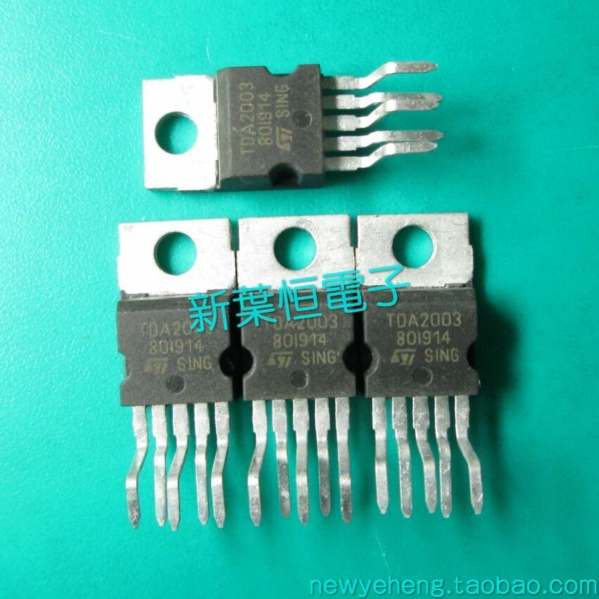 10 PCS TDA2003A ZIP-5 TDA2003 RADIO AUDIO AMPLIFIER 10 PCS TDA2003A ZIP-5 TDA2003 RADIO AUDIO AMPLIFIER