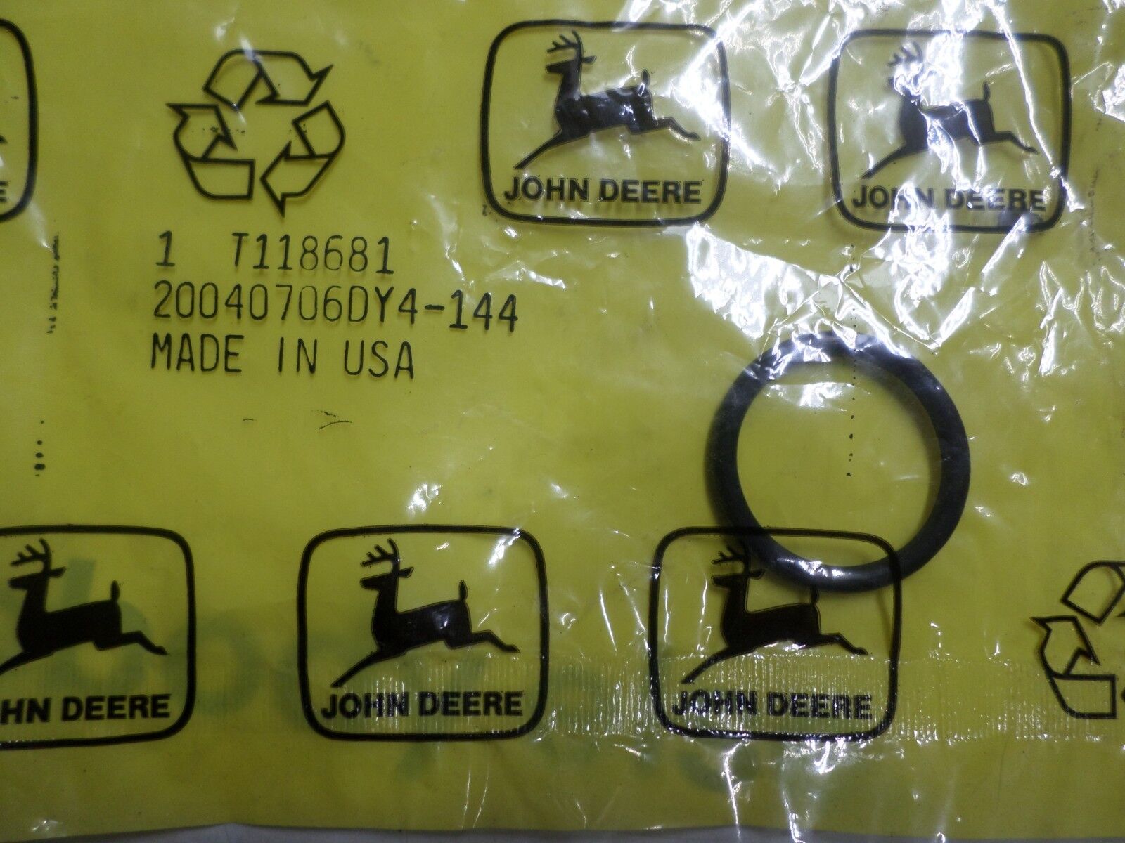 Genuine John Deere O-ring T118681
