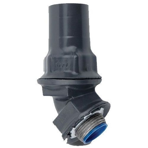OCAL ST1/245-G, PVC Coated, 45 Degree, Liquidtight Conector, 1/2\ OCAL ST1/245-G, PVC Coated, 45 Degree, Liquidtight Conector, 1/2\