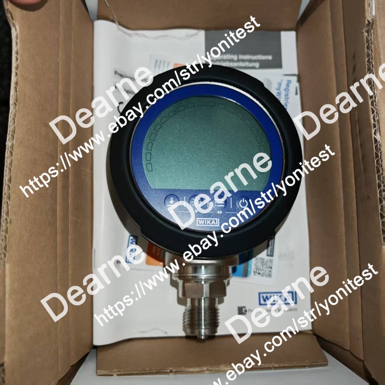 WIKA CPG1500-ST-Z-S-PG569-NBTZ-13-Z DIGITAL PRESSURE GAUGE / NEW #ff WIKA CPG1500-ST-Z-S-PG569-NBTZ-13-Z DIGITAL PRESSURE GAUGE / NEW #ff