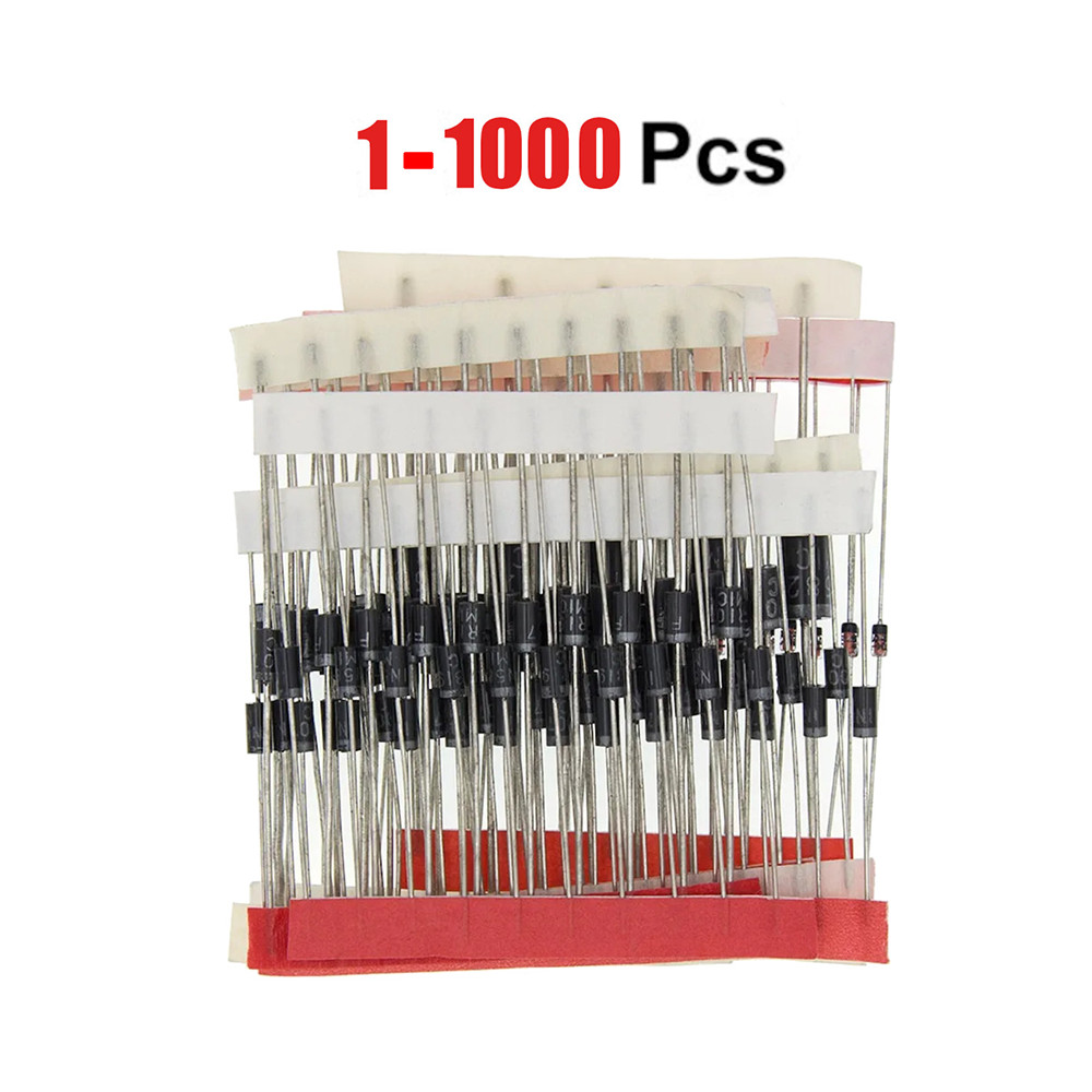 1-1000x 1N4007 Diode 1A 1000V Rectifier Diode DO-41 Fast IN4007 1-1000x 1N4007 Diode 1A 1000V Rectifier Diode DO-41 Fast IN4007