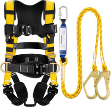 TRSMIMA Safety Harness Fall Protection - Harness Kit for Men Construction picture