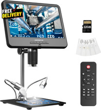 AD210 10.1 Inch LCD Digital Microscope for Adults Soldering Microscope for...... picture