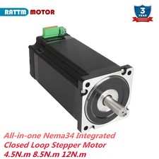 Nema 34 4.5N.m 8.5N.m 12N.m Integrated Closed Loop Stepper Motor 1000 line φ14mm picture