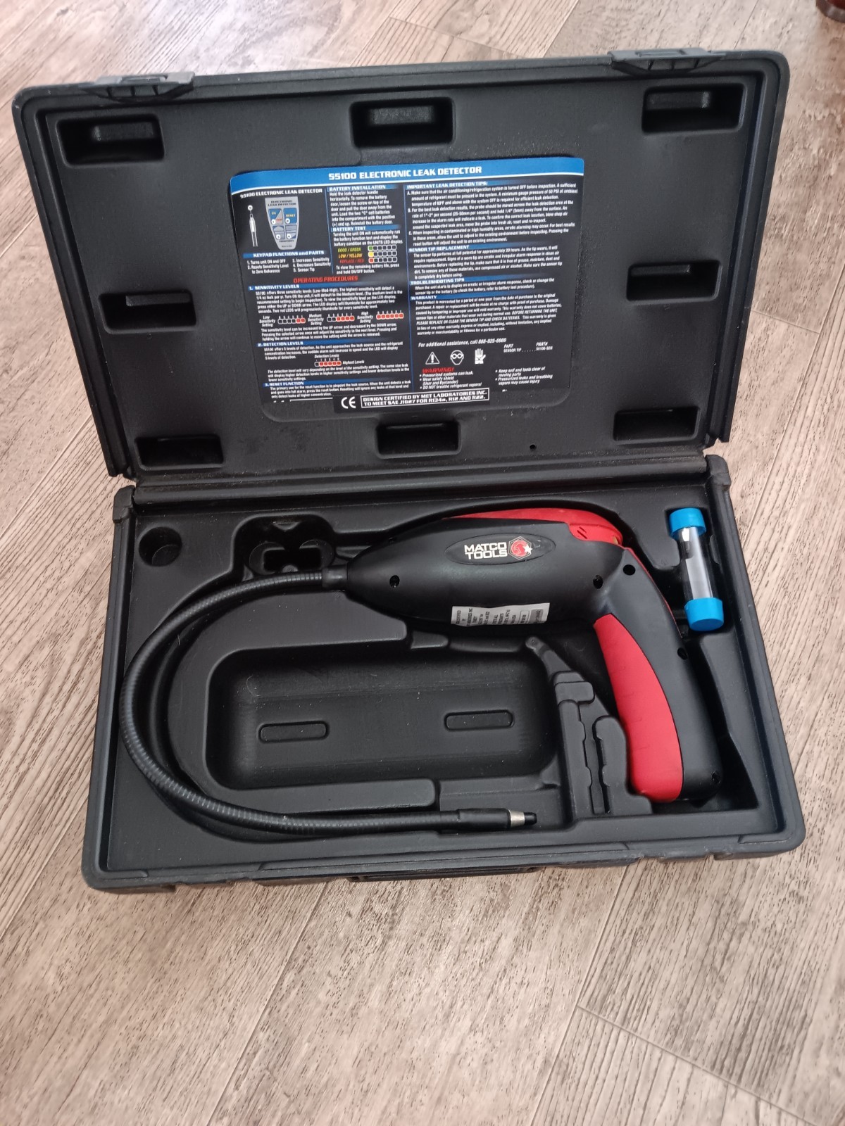 MATCO A/C LEAK DETECTOR AC55100 ( AE CWD ) (PPJ060930) MATCO A/C LEAK DETECTOR AC55100 ( AE CWD ) (PPJ060930)