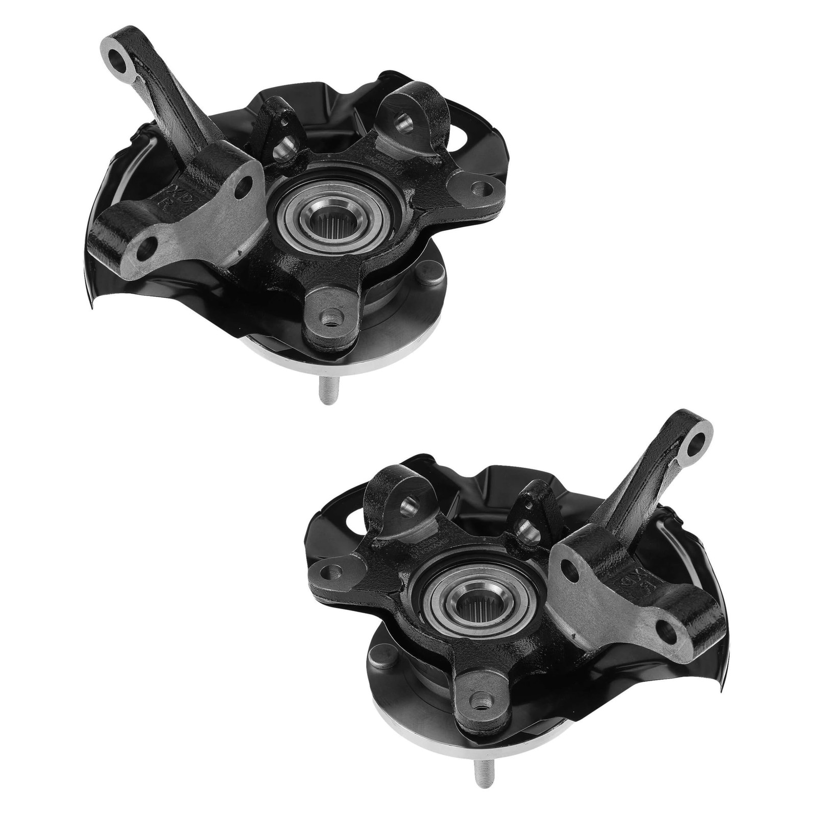 2pcs Suspension Steering Knuckle Assembly Front Left Right for Hyundai Elantra 2pcs Suspension Steering Knuckle Assembly Front Left Right for Hyundai Elantra