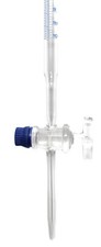 Burette 100ml, Class A, DIN 385, Glass Key Stopcock, Borosilicate - Eisco Labs picture