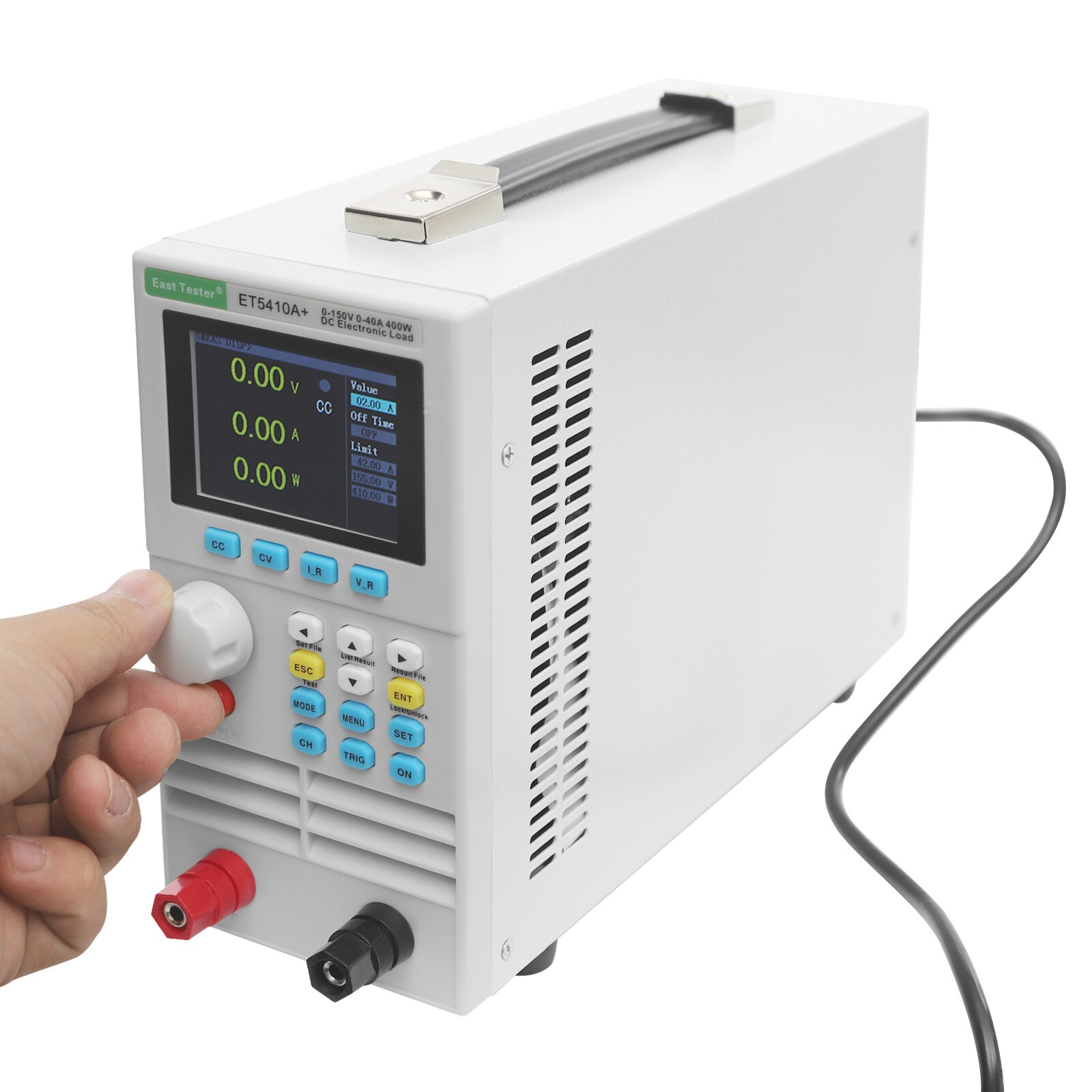 Electronic Load Tester 400W 150V 40A Single Channel Programmable Load Tester Electronic Load Tester 400W 150V 40A Single Channel Programmable Load Tester