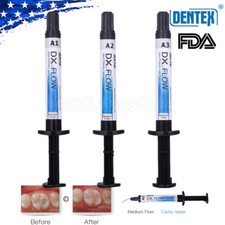 DX.FLOW Dental Flowable Light Cure Composite Resin Medium Flow A1/A2/A3 3g picture