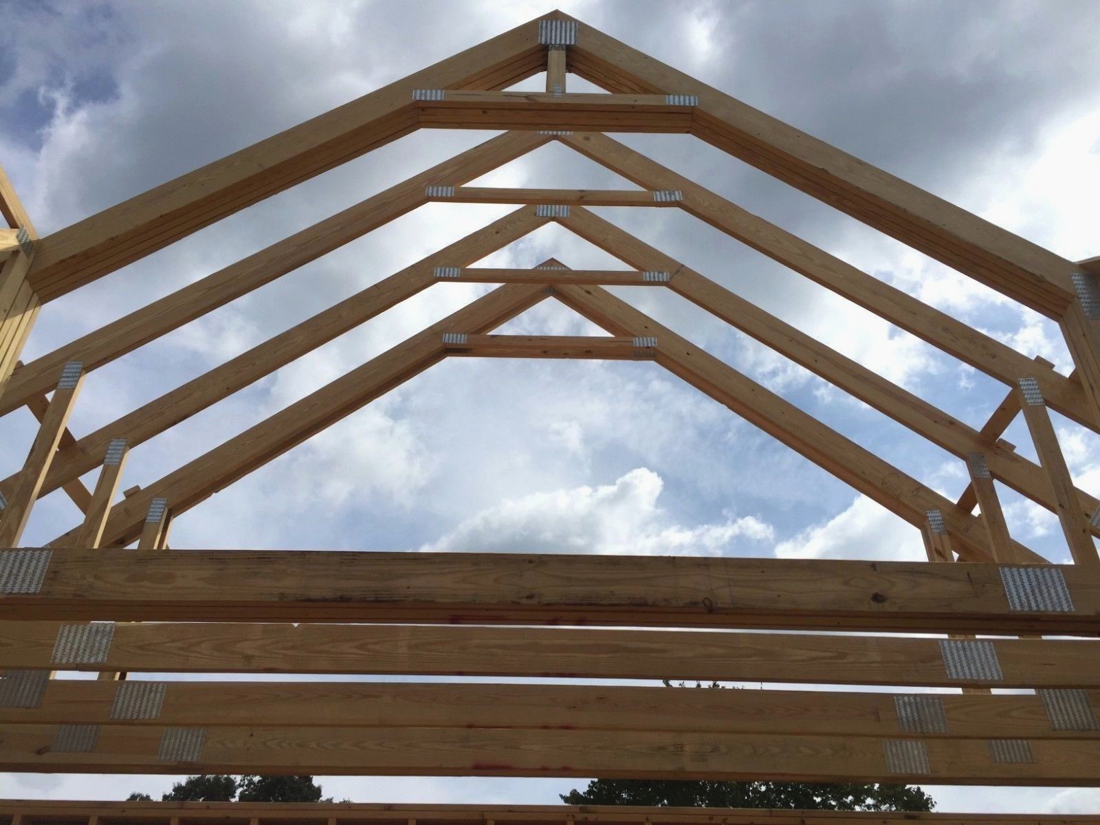 Wood Floor + Roof Trusses Clear Span Pitch Engineered All Sizes Available Wood Floor + Roof Trusses Clear Span Pitch Engineered All Sizes Available