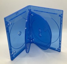 5 PCS NEW 15MM Blu-Ray 6-Disc Case With BluRay Logo, BL1506 picture
