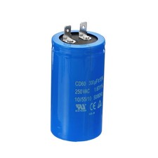 CD60 Run Capacitor, 300uF/MFD 250VAC 15% Tolerance 50/60Hz Motor Starting picture